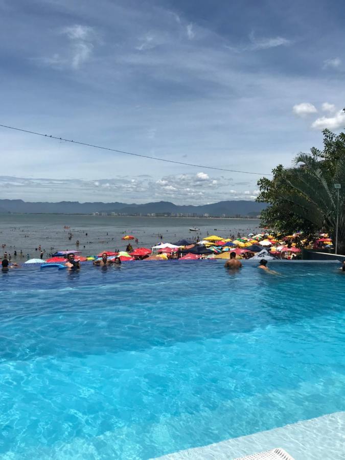 Apartamento Pe Na Areia Frente Para O Mar E Piscina Na Prainha Caraguatatuba Exterior foto